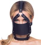 Bad Kitty Head Harness with a Gag Black