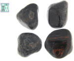 Palm Stone Turmalina Neagra cu Hematit Minerala Naturala - 40-48 x 36-45 mm - (XXL) - 1 Buc