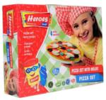ER Toys Play-Dough: Heroes pizzakészítő gyurmaszett 18 db 4 féle gyurmával (ERN-540)