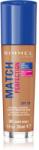 Rimmel Match Perfection fond de ten lichid SPF 20 culoare 301 Warm Honey 30 ml