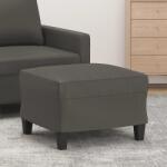 vidaXL Taburet, gri, 60x50x41 cm, piele ecologică (349338) Canapea
