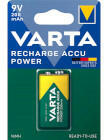 VARTA Ni-MH újratölthető akkumulátor E-Block | 9 V DC | 200 mAh | Előre töltött | 1 - Buborékfólia | 6HR61 | Sárga / Zöld (VARTA-56722_1)