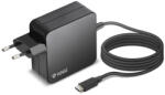 YENKEE YAU C100 USB-C 100W-os töltő adapter (45019359) fekete