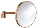GROHE Oglinda cosmetica rotunda 20 cm , cupru mat (brushed warm sunset), Grohe Selection 41077DL0 41077DL0 (41077DL0)