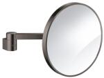 GROHE Oglinda cosmetica rotunda 20 cm , antracit lucios (hard graphite), Grohe Selection 41077A00 41077A00 (41077A00)