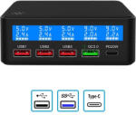 FixPremium - USB Charging Station with USB 3.0 & USB-C