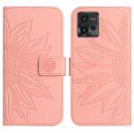  ART SUN FLOWER portofel cu curea Motorola Moto G72 roz