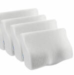 Suporto Set 4X perne cu suport cervical din spuma cu memorie pentru copii 10-16 ani Suporto®️ 50x30, cu perforatii