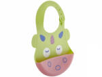 BabyJem Baveta din silicon soft baby bib (culoare: verde) Bavata