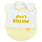 BabyJem Baveta babyjem din bumbac dont kiss me (culoare: bleu) - bekid Bavata