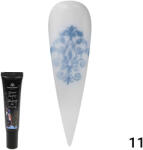 Global Fashion Gel vopsea pentru pictura si stampila Painting+Stamping cu sclipici 8ml, 11