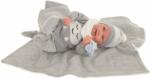 Antonio Juan Sweet Reborn Pipo valósághű baba puha kendővel 40 cm