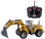 Magic Toys RC távirányítós exkavátor munkagép fénnyel 1:30 (MKL635540)