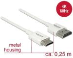 Delock Kábel Nagysebességű HDMI Ethernettel - HDMI-A-csatlakozódugó > HDMI Mini-C-csatlakozódugó, 3D (85140) - dellaprint