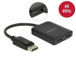 Delock DisplayPort 1.4 elosztó 1 x DisplayPort > 2 x DisplayPort MST (87768)