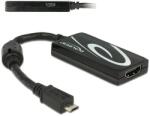 Delock MHL 3.0-s adapter > Nagysebességű HDMI 4K Ultra-HD felbontással és RCP funkcióval Premium (65643)