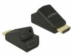 Delock Adapter HDMI-A dugó > VGA hüvely audióval (65895)