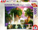 Schmidt Spiele Puzzle Schmidt din 1000 de piese - Pădurea dragonilor (59912) Puzzle
