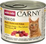 Animonda Cat Carny Senior conservă cu vită, pui și brânză (24 x 200 g) 4800 g