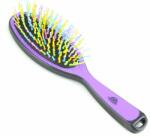 Global Fashion Perie pentru descurcarea părului, cu peri ondulați, 7083, violet/multicolor