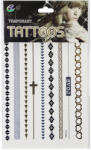 Global Fashion Tatuaj corp temporar Metal Tatto Stickers CT-052