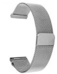  Brățară Argintie pentru SmartWatch cu impletitura milaneza 20mm, 22mm WD017 (WD017)