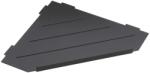 Bemeta Sapho BEMETA CYTRO beépíthető polc, 297x15x210mm, matt fekete 101302450 (101302450)