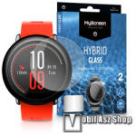 MYSCREEN Protector Hybrid Glass okosóra flexibilis üveg képernyővédő - ÁTLÁTSZÓ - 2 db, 8H, A képernyő sík részét védi - Xiaomi Amazfit Pace