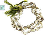  Cuart Lemon Margele Pietre Semipretioase Oval Fatetat - 10-13 x 8-10 mm - Lungima Sirag 25 cm
