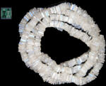  Piatra Lunii Rainbow Margele Pietre Semipretioase Patrat - 1-2, 3 x 7-11 mm