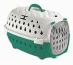 Stefanplast Travel Chic Smaragdzöld-Fehér szállítóbox 35, 3x45x50, 5 cm