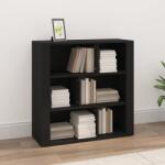 vidaXL Servantă, negru, 80x30x80 cm, lemn prelucrat (819485) Comoda