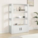 vidaXL Servantă, alb, 80x30x119, 5 cm, lemn prelucrat (819468) Comoda