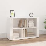 vidaXL Servantă, alb extralucios, 80x30x54 cm, lemn prelucrat (819478) Comoda
