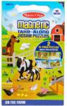 Melissa & Doug Melissa & Doug: Mágneses farm puzzle (42832) - innotechshop