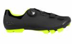 FLR F-70 kerékpáros cipő, SPD, fekete-neon sárga, 46-os
