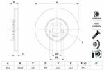 Bosch Disc frana BOSCH 0 986 479 H41 (0 986 479 H41) - automobilus