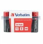 Verbatim Baterie alcalina Verbatim, AA, 1, 5 V, 24 bucati Baterii de unica folosinta