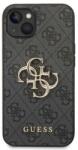 GUESS Husa Guess Leather 4G Metal Logo pentru iPhone 14 Plus Grey (GUHCP14M4GMGGR)