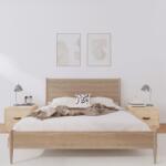 vidaXL Noptiere, 2 buc. , 40x34x35 cm, lemn masiv de pin (818286)