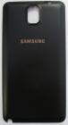 Samsung N9000, N9005 Galaxy Note 3 akkufedél (hátlap) fekete, gyári
