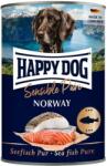 Happy Dog Dog Pur Norway - Conservă de carne de somon | Sursă unică de proteine (6 x 400 g) 2.4 kg