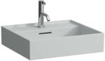 Laufen Kartell by Laufen mosdó 45x34 cm három csaplyukkal és túlfolyóval, matt szürke H8153307591081 (H8153307591081)