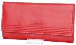 La Scala piros női bőr pénztárca (TGN155 RED)