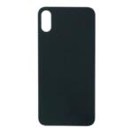  tel-szalk-013520 Apple iPhone XS fekete akkufedél, hátlap kis lyukú kamera-kivágással (tel-szalk-013520)