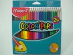 Maped Цветни моливи Мапед maped color 24 цвята