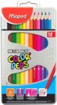 Maped Цветни моливи Мапед maped color'peps 12 цвята в метална кутия