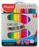 Maped Цветни моливи Мапед maped color'peps 18 цвята в метална кутия