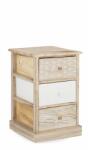 Bizzotto Comoda lemn 3 sertare Finnley 40x29x58 cm (0210677) Comoda
