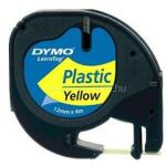 DYMO LT 4m műanyag sárga feliratozógép szalag (355.569) (355.569)